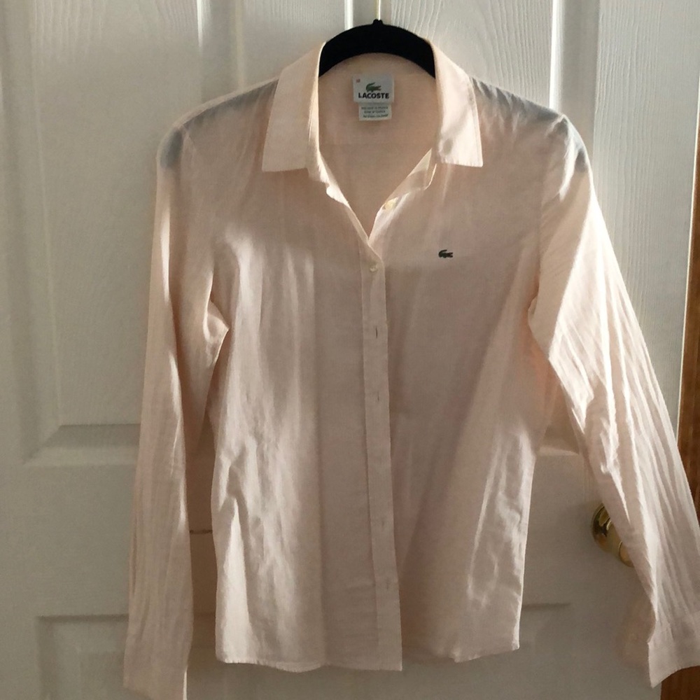 Used Women’s Lacoste Botton down made in France